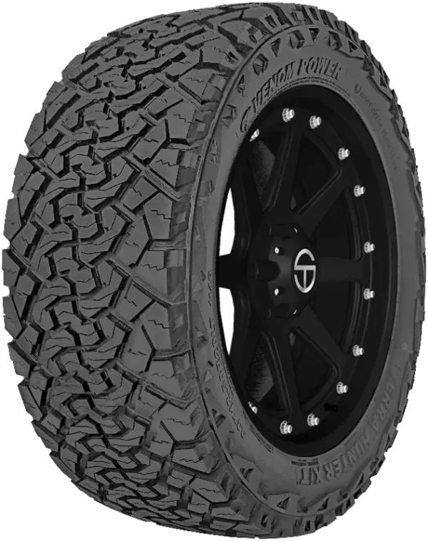 Venom Power Terra Hunter X/T XT All-Terrain Mud Light Truck Radial Tires-33X12.50R20LT 119R - Image 3