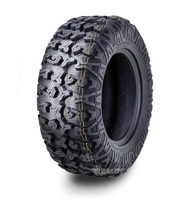 FREE COUNTRY Set 4 Premium ATV Tires 25x10-12 & 25x11-12 8PR w/Side Scuff Guard - Image 3