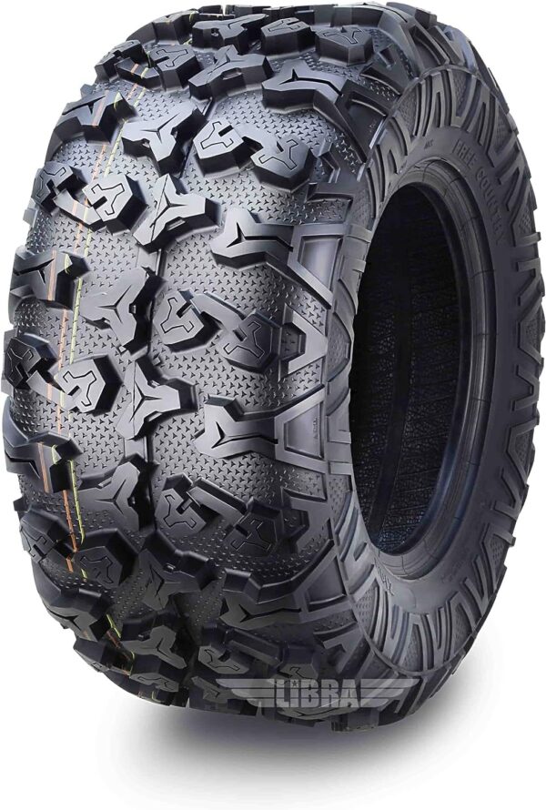 FREE COUNTRY Set 4 Premium ATV Tires 25x10-12 & 25x11-12 8PR w/Side Scuff Guard - Image 5