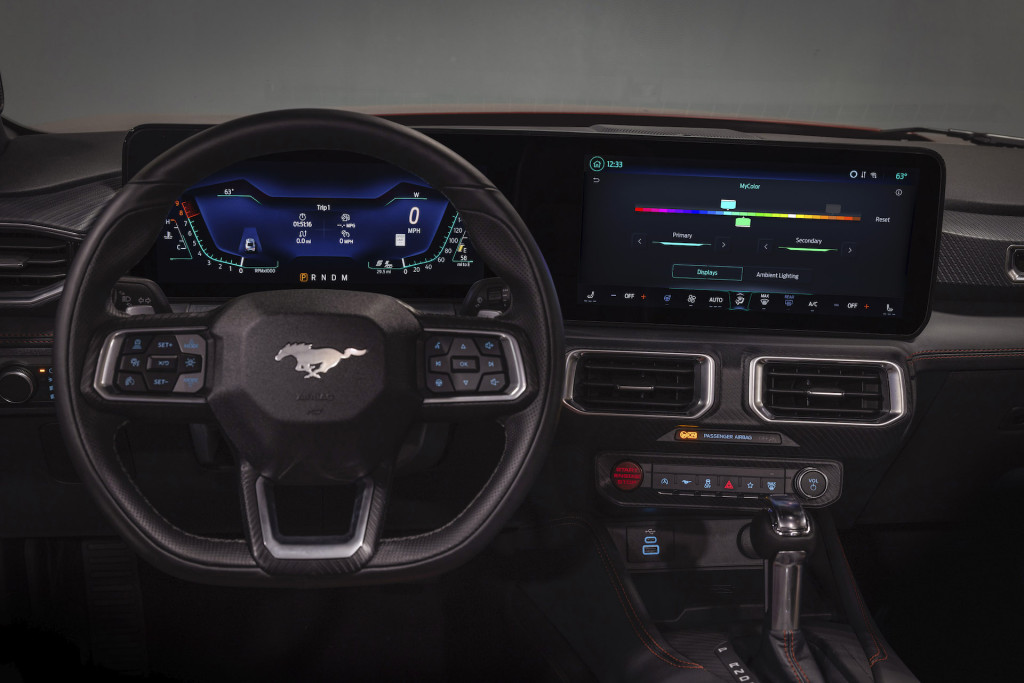 Getting in sync with the 2024 Ford Mustang’s digital screens, Getting in sync with the 2024 Ford Mustang’s digital screens