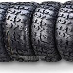 Set 4 FREE COUNTRY Premium ATV tires 25x10R12 & 25x11R12 8PR Radial w/Side Scuff Guard …