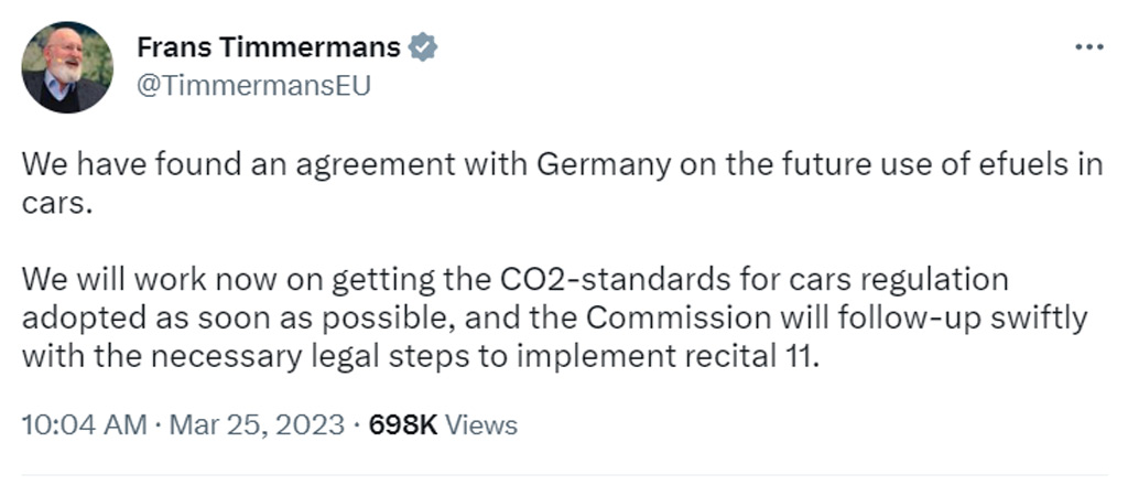 EU reaches deal with Germany to allow ICE cars after 2035, EU reaches deal with Germany to allow ICE cars after 2035