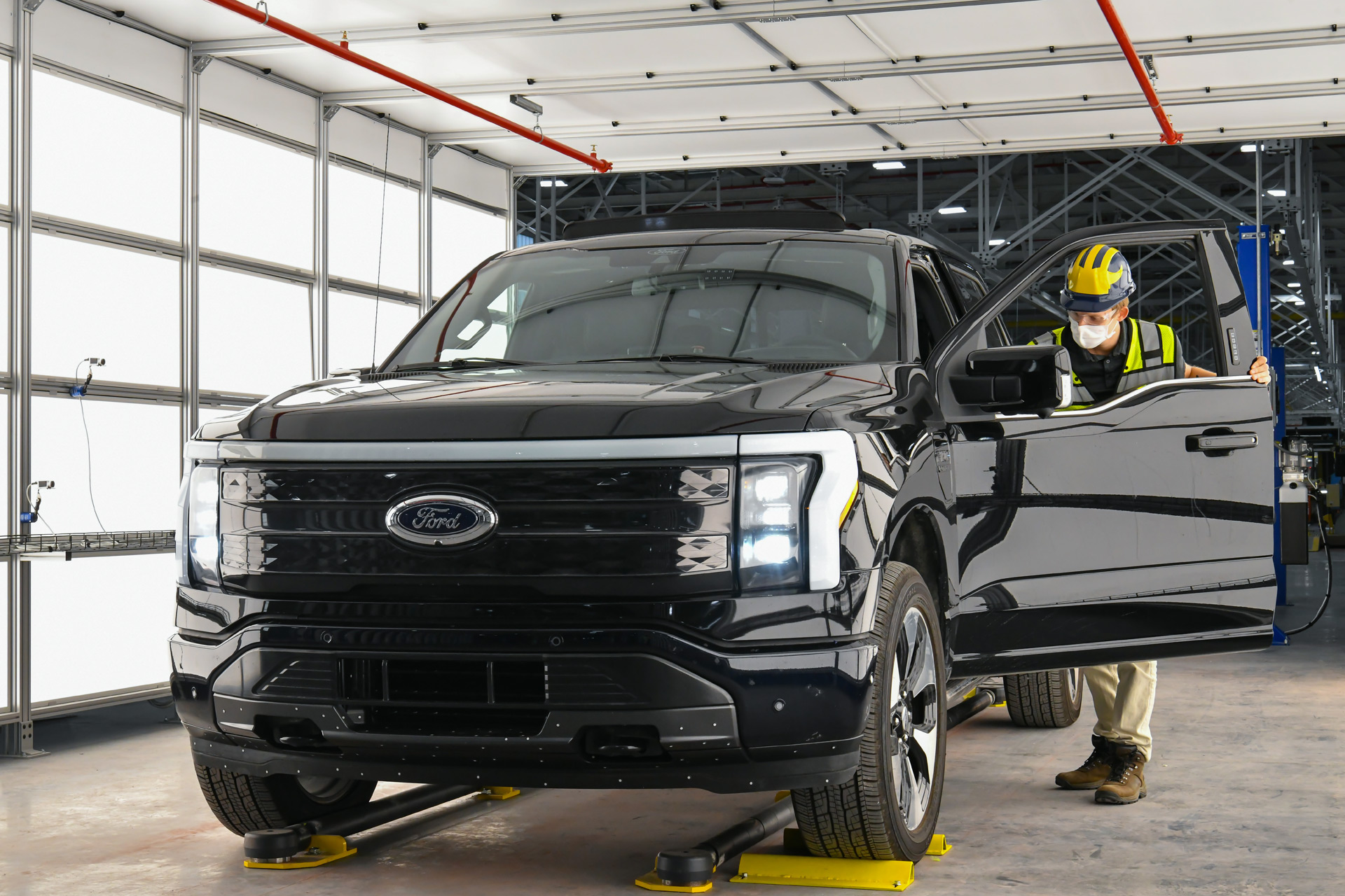 Ford recalls 18 F-150 Lightnings due to battery fire concern