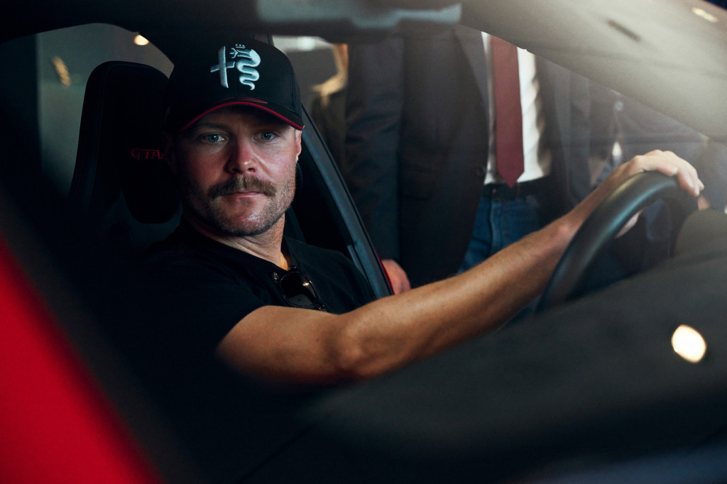 Alfa Romeo F1 driver Bottas takes delivery of rare Giulia GTAm