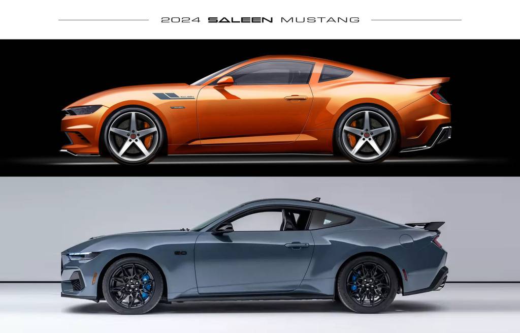 , Saleen previews new 302 based on the 2024 Ford Mustang