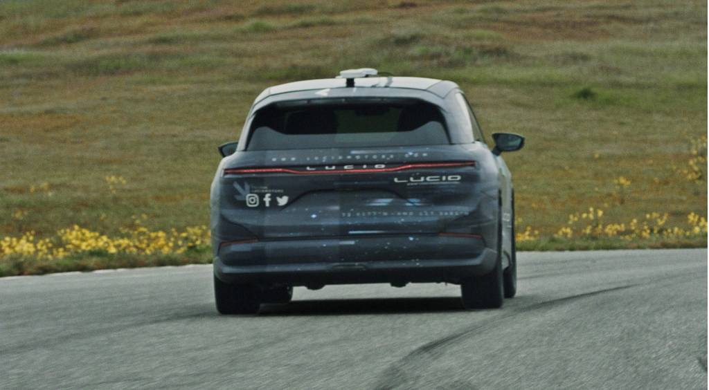 Lucid Gravity electric SUV starts on-road testing