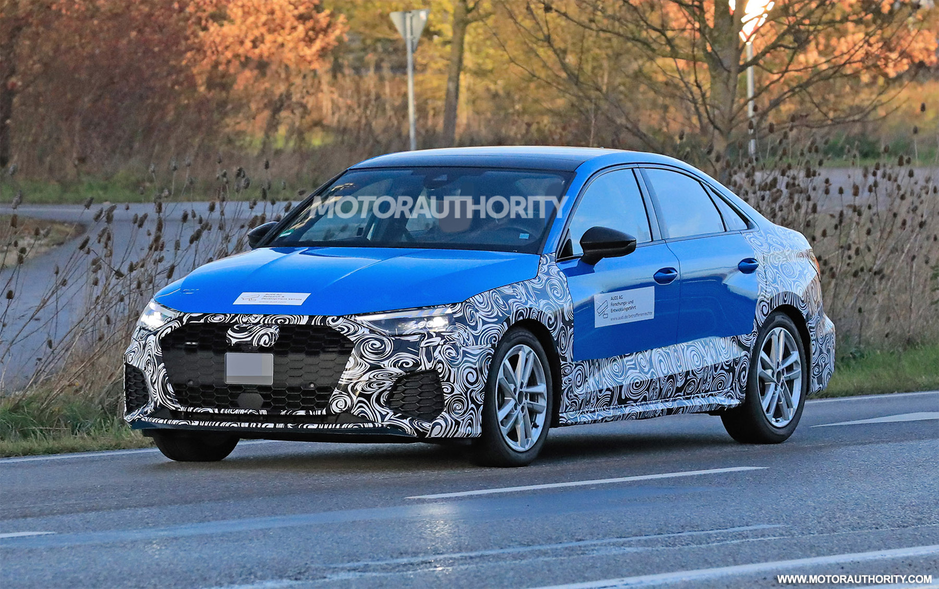 2025 Audi A3 spy shots and video