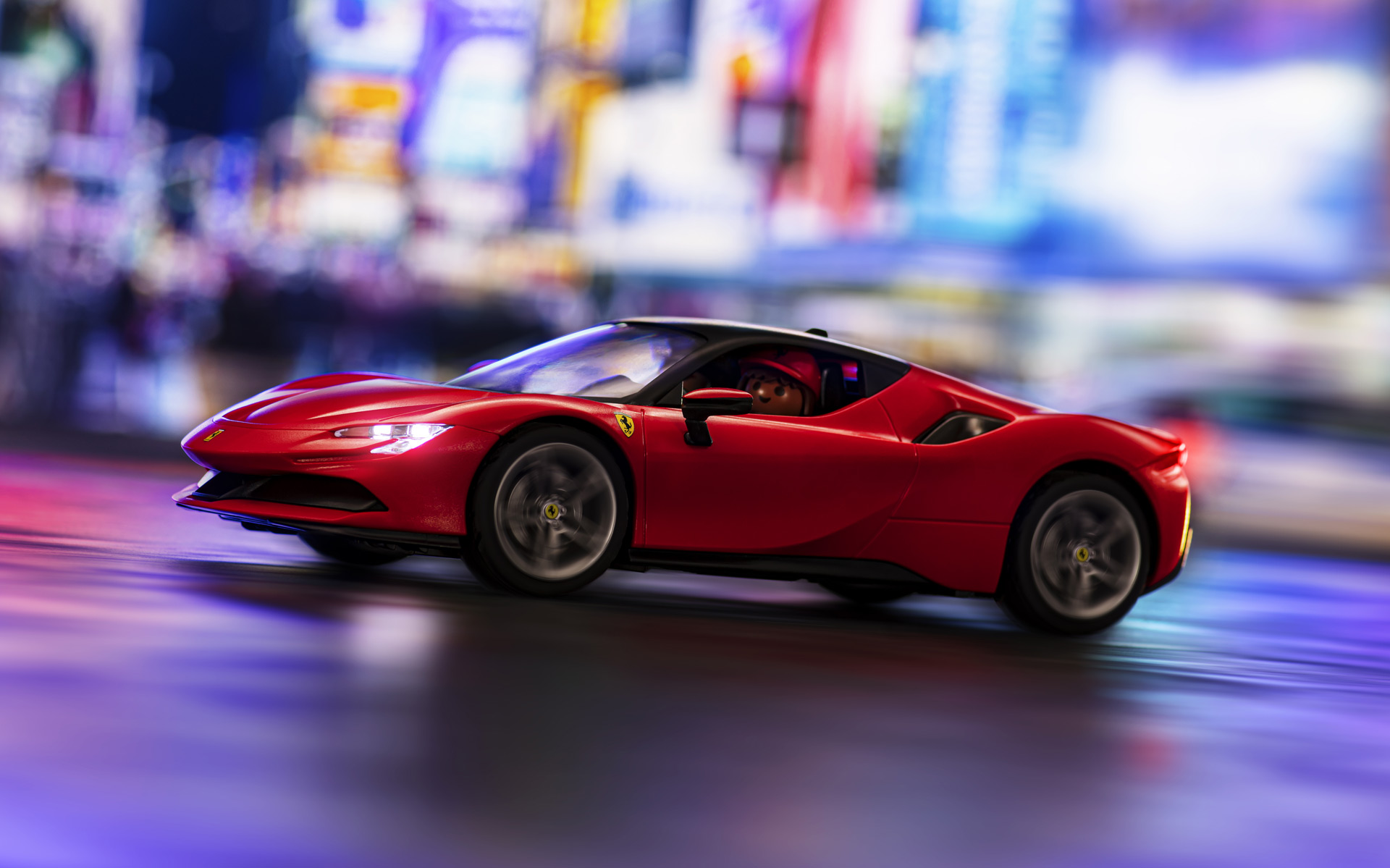 Playmobil adds first Ferrari to collection