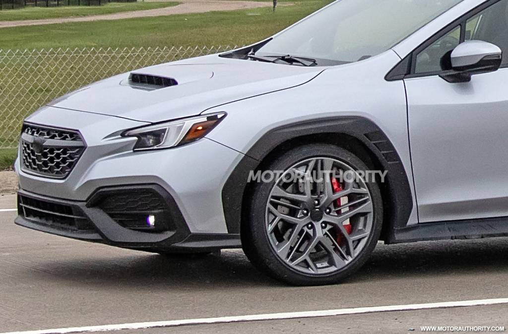 , 2024 Subaru WRX hotter variant spy shots