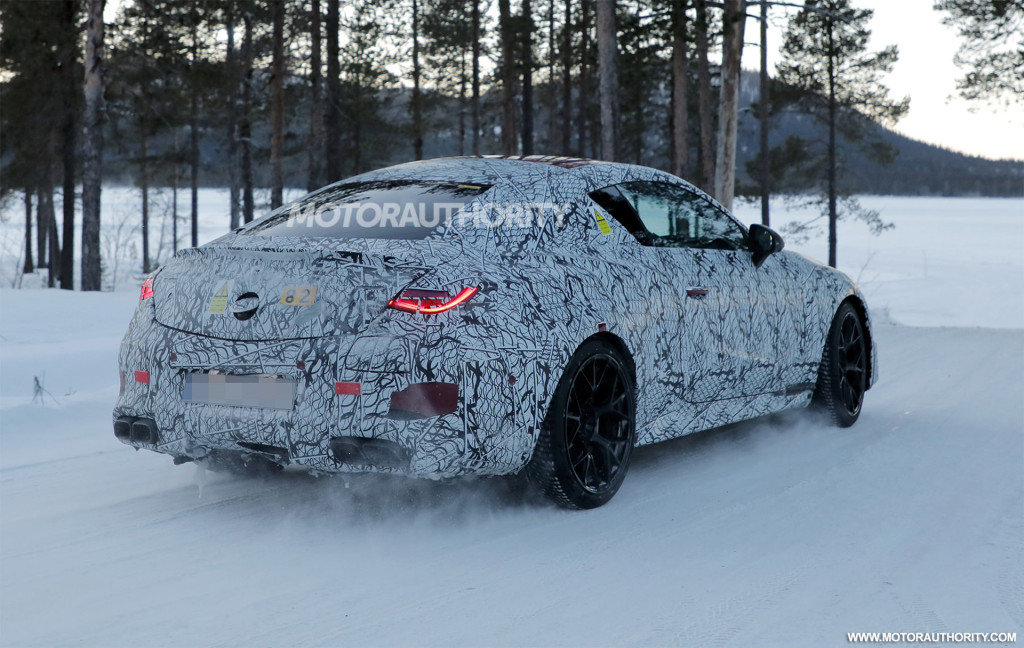 2024 Mercedes-Benz AMG CLE 63 S E Performance spy shots, 2024 Mercedes-Benz AMG CLE 63 S E Performance spy shots