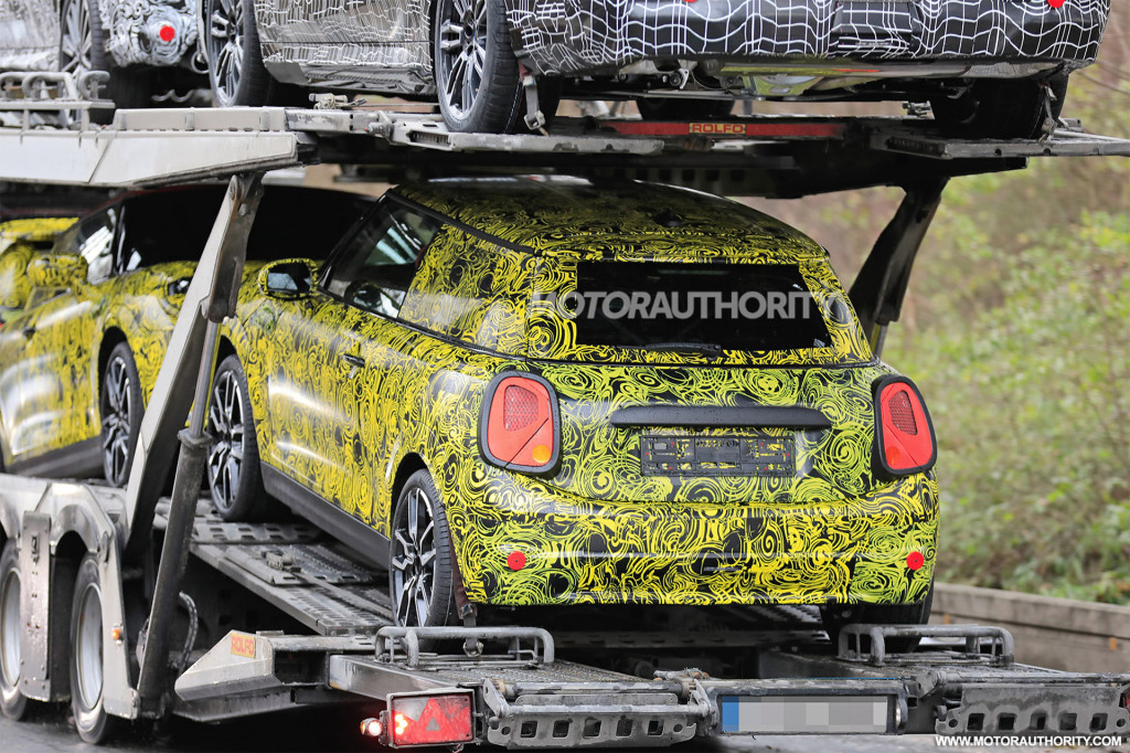 2025 Mini Cooper spy shots, 2025 Mini Cooper spy shots