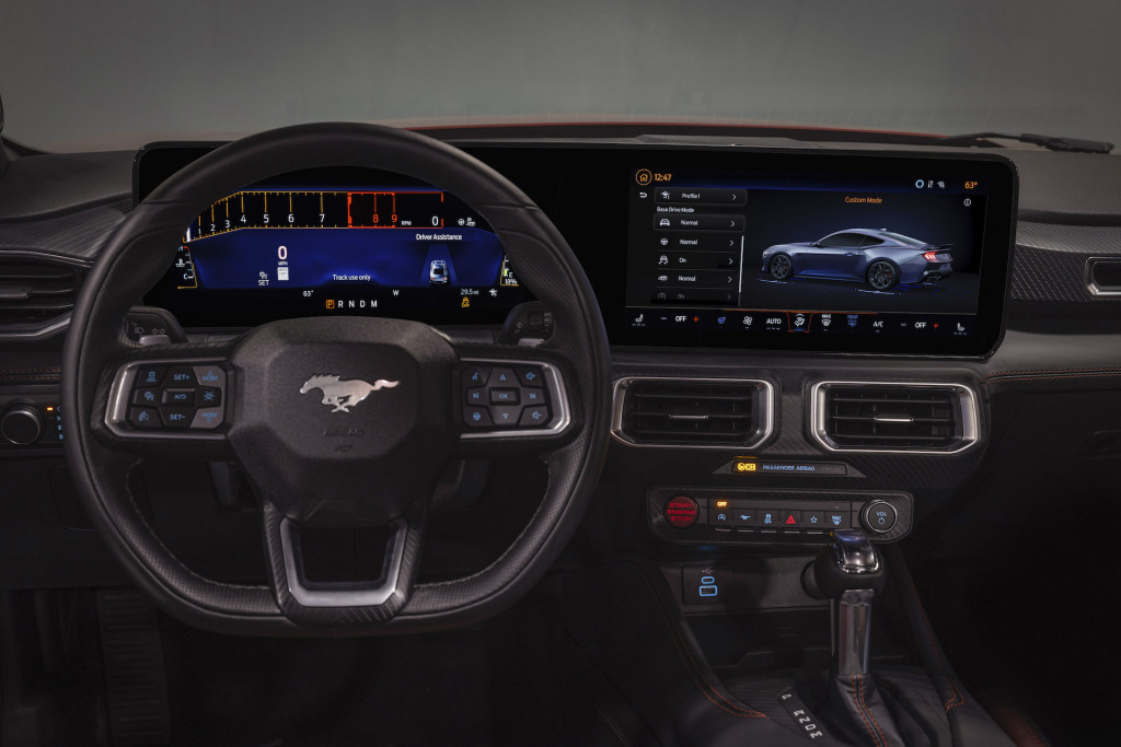 Getting in sync with the 2024 Ford Mustang’s digital screens, Getting in sync with the 2024 Ford Mustang’s digital screens