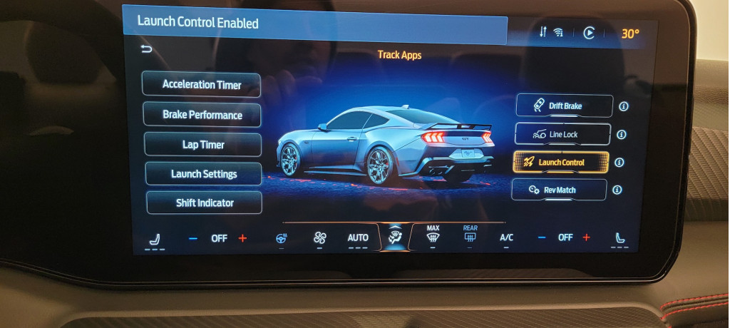 Getting in sync with the 2024 Ford Mustang’s digital screens, Getting in sync with the 2024 Ford Mustang’s digital screens