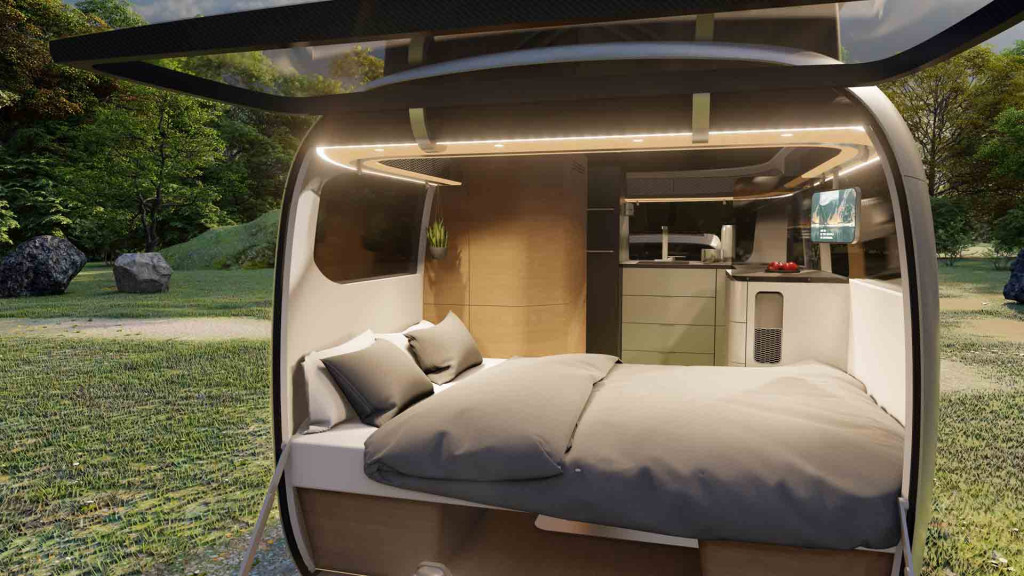 Airstream and Studio F. A. Porsche show trailer aimed at EV towing