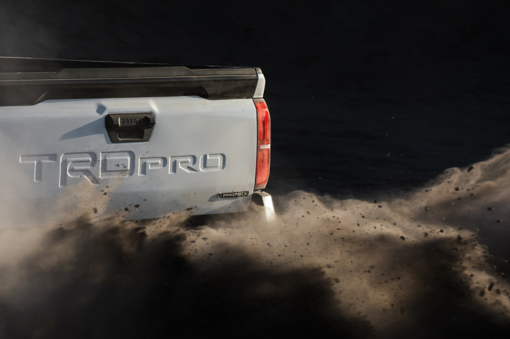 , 2024 Toyota Tacoma TRD Pro&#039;s Fox Shocks and rear disc brakes teased