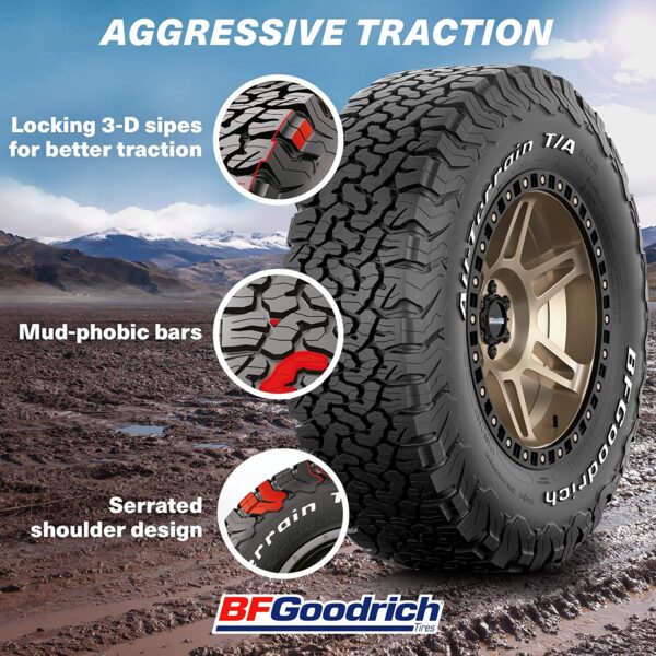 BF Goodrich All-Terrain T/A KO2 285/60 R18 118/115S - Image 15