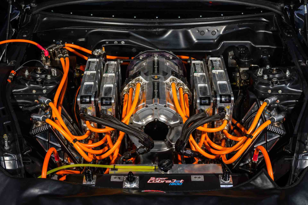 , Ford Mustang Super Cobra Jet 1800 electric drag racer debuts