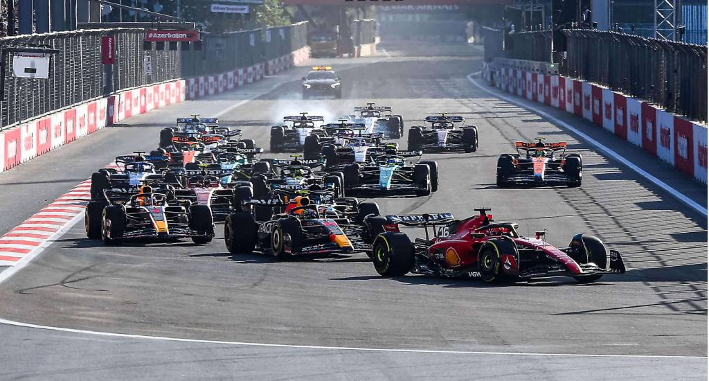 Perez leads Red Bull one-two at 2023 F1 Azerbaijan Grand Prix