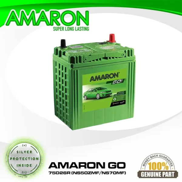 AMARON HI-LIFE DURO (EFB Series) GO-75D26R - Image 3